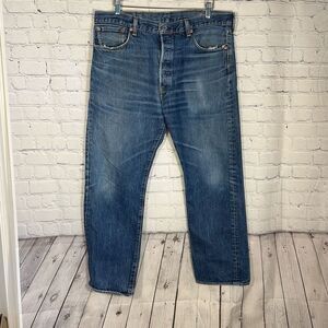 Levi’s Mens 501 Original Fit Buttonfly Jeans‎ size W38 L30